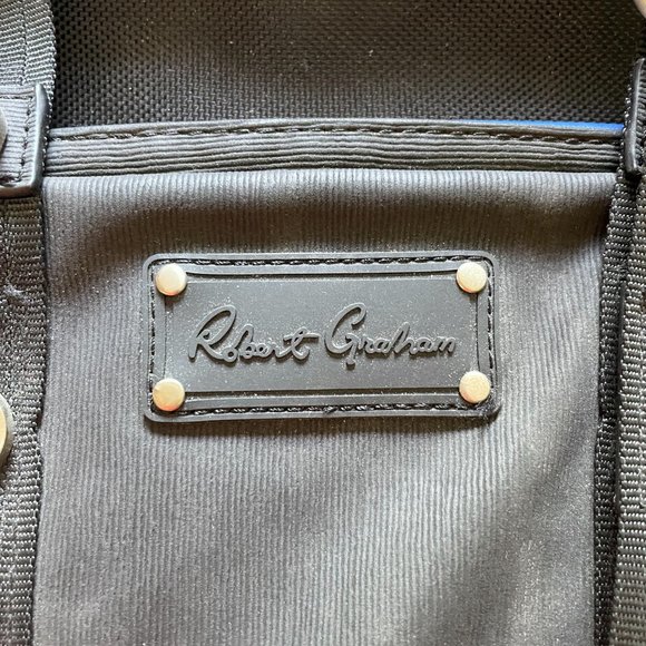 Robert Graham Backpack Knowledge Wisdom Truth Unisex Black And Blue - Picture 7 of 7